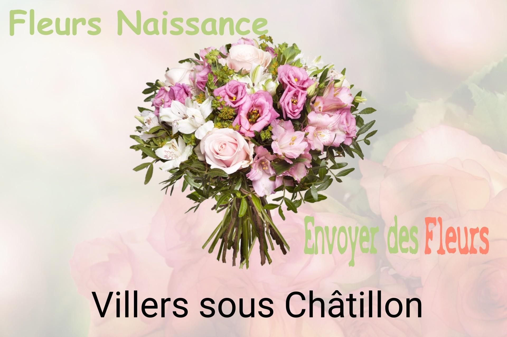 Bouquet de fleurs de naissance livré à Villers-sous-Châtillon