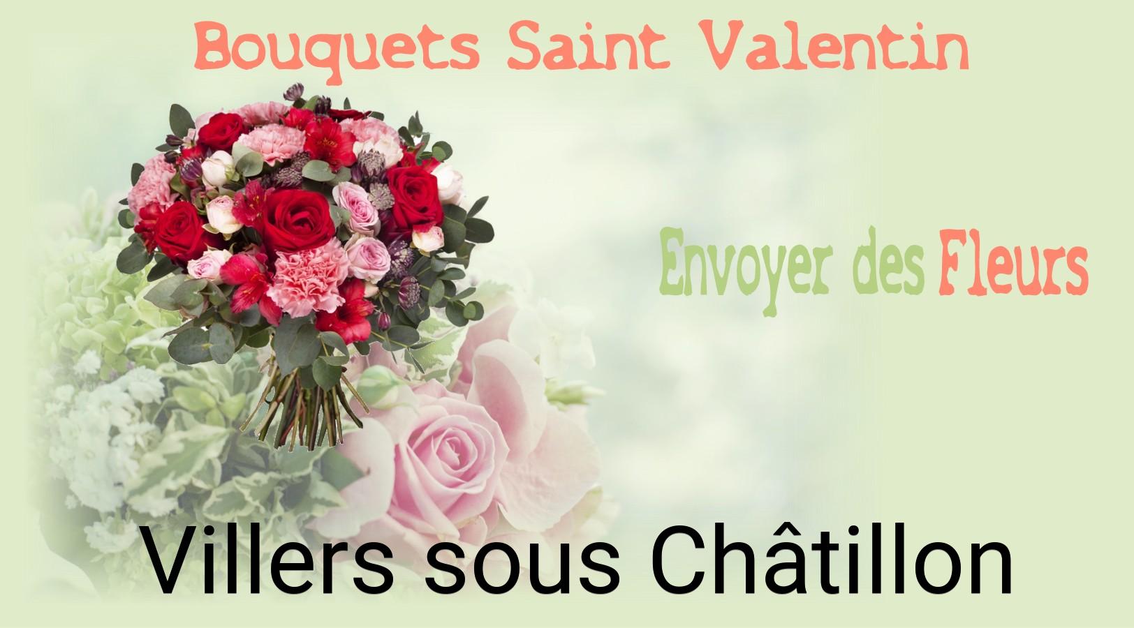 Roses de Saint-Valentin livrées à Villers-sous-Châtillon